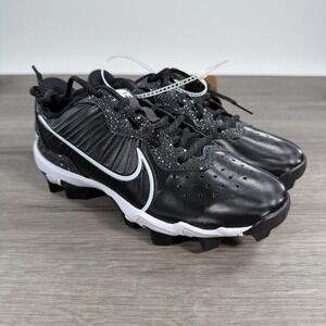 Nike Alpha Huarache 4 Keystone Baseball Cleats Boys Kids DJ6525-004 Size 4.5Y
